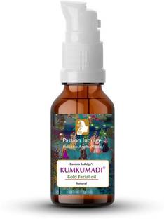 Passion Indulge Ayurvedic Natural Kumkumadi Facial Oil for Anti-Aging Glowing, Shine and Brightness