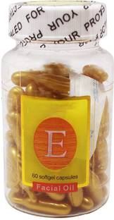 GALEMAX Vitamin E capsules for skin, Aloe Vera and Vitamin E Capsule. (60 CAPSUL )