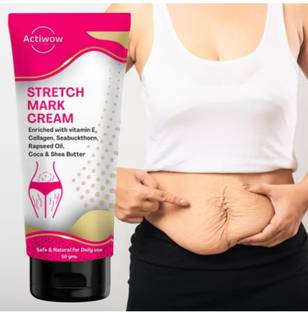 ACTIWOW Stretch marks cream for women, stretch mark removal