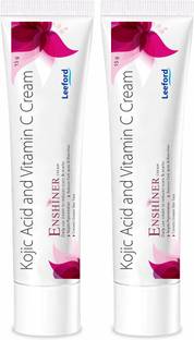 Enshine Cream Pack of 2, 15g Each-with Kojic Acid 2% and Vitamin C|Reduces Scars & Marks