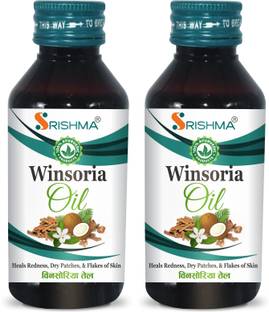 Srishma Oil for Minimizes Itching and Discoloration of Skin (Pack of 2)