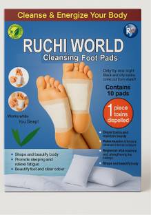 Ruchi World Cleansing Foot Pads [Pack of 10 Patches For 5 day]� Plaster & Patch