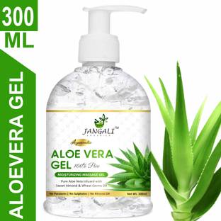 Pure Jangali Organics Aloe Vera Gel (Perfect Moisturizer for Dry & Dull Skin
