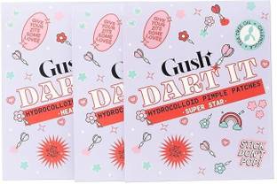 Gush Beauty Acne Pimple Patches | Flattens Acne within 8HRs | Heart, Star & Flower