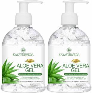 KAYAYURVEDA Pure Aloe Vera Gel for Moisturize Skin & Younger Looking