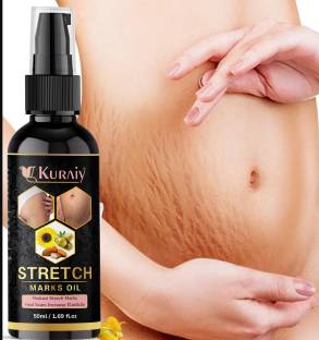 kuraiy Natural Stretch Marks Scar removal cream oil in during after remover scars