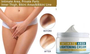 HUZURLU Skin Whitening Cream for Intimate Area, Armpits, Knees, Elbows,Bikini Area
