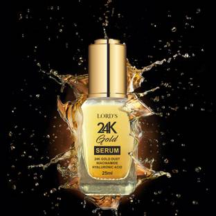 LORD'S 24 Karat Gold Serum 24K Gold Dust Niacinamide Hyaluronic Acid