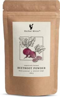 Herbal Mitra 100% Natural & Pure Beetroot Powder For Face And Hair Pack
