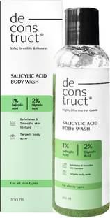 deconstruct 1% Salicylic Acid Body Wash With 2% Glycolic Acid for Body Acne