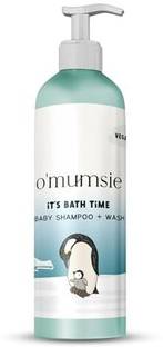 o'mumsie Baby Shampoo + Wash | Tear Free Formula | Baby Wash | 250 Ml|