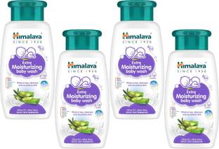 HIMALAYA EXTRA MOISTURIZING BABY WASH 200ML ( Pack of 4 )