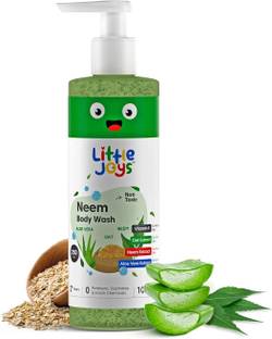 Little Joys Anti-Bacterial Neem Body Wash | Gently Exfoliates, Protects & Deep Cleanses Skin