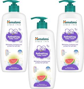 HIMALAYA REFRESHING BABY WASH 400ML ( Pack of 3 )