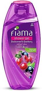FIAMA Shower Gel Blackcurrant & Bearberry Body Wash With Skin Conditioners