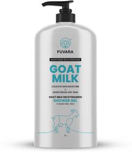 FUVARA GOAT MILK SKIN SOFTENING SHOWER GEL 1LI