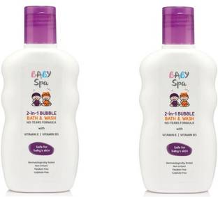 Modicare BABY SPA 2 IN 1 BUBBLE BATH & WASH (200ml each) pack of 2