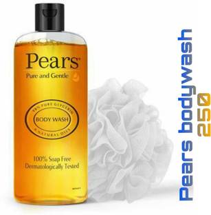 Pears Pure And gentle 98% Pure Glycerin & Natural Oils 100% Soap Free bodywash
