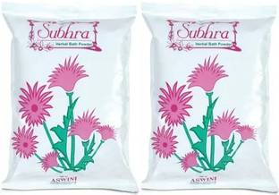 Subhra Herbal Bath Powder 450gx2 Super Pack