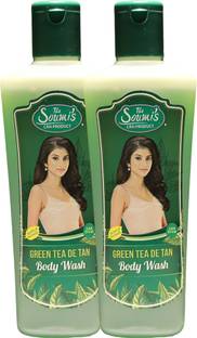 The Soumi's Can Product GREEN TEA DE TAN BODY WASH (PACK OF 2)