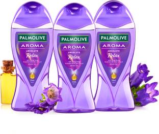 PALMOLIVE Iris & Ylang Ylang Essential Oil Aroma Absolute Relax Body Wash Combo