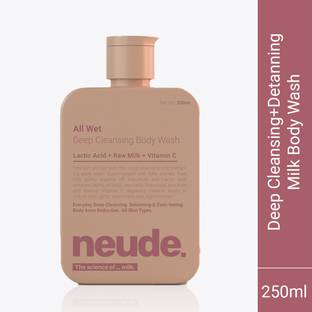 Neude Daily Detanning Body Wash for Deep Pore Cleansing - All Wet