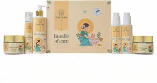 Pure Aura 6 Month Kit | Shampoo, Wash, Massage Oil, Cream, Rash Cream & Sunscreen