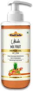 Utkrisht Khadi Body Wash| Shower Gel with Real Fruit Extracts for Summer Fresh Skin
