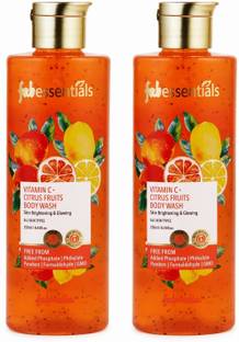 fabessentials Vitamin C Citrus Fruits Body Wash - 250 ml x Pack of 2