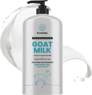 FUVARA Milk Whitening Morning Tonic Brightening Body Wash 1li pack 1