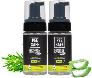 पी सेफ Natural Intimate Wash For Men |pH Balanced |Ayurvedic Daily Hygiene Wash