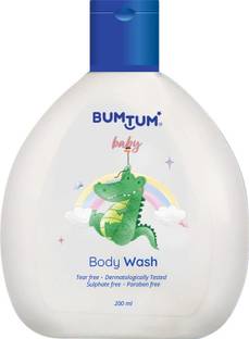BUMTUM Baby Bodywash, No Tear, Paraben & Sulfate Free Top to Toe Wash