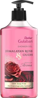 Dabur Body Wash Shower Gel - Himalayan Rose & Oudh | 100% Soap free