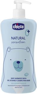 Chicco Natural Sensation Baby Bodywash & Shampoo with Aloe & Chamomile, 500 ml