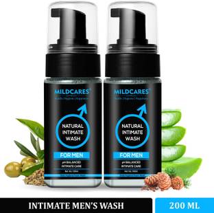 Gynocup Natural Intimate Wash for Men With pH BALANCED (Pack of 2)