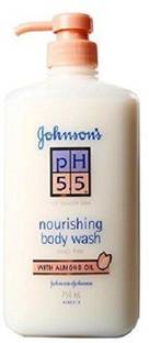 JOHNSON'S Ph 5.5 Nourishing Bodywash 750ml - Almond Oil