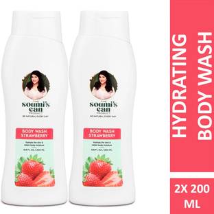 The Soumi's Can Product BODY WASH STRAWBERRY (PACK OF 2)