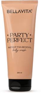 BELLAVITA Party Perfect 2-in-1 Body Wash | Instant Tan Removal|Instant Brightening