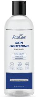 Kozicare Skin Lightening Body Wash Enriched with Kojic Acid, Niacinamide, Alpha Arbutin