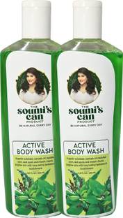 The Soumi's Can Product Active Body Wash (200ml) (Pack of 2)