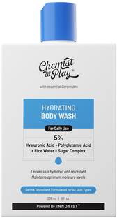 Chemist at Play Hydrating Body Wash - Niacinamide & Hyaluronic Acid | Shower Gel | Women & Men