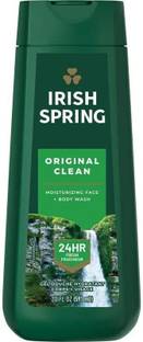 Irish Spring Original Clean Body Wash for Men, 20 Oz 591 ml (Product Of USA)