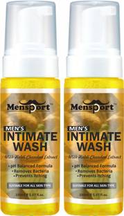 Mensport Intimate Care for Private Part Men with HaldiChandan,Pure & Safe Pack 2 of 150ML