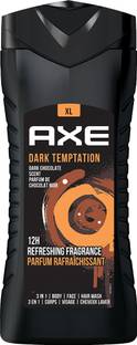 AXE Dark Temptation 3 In 1 Body, Face & Hair Wash for Men, Long-Lasting Fragrance
