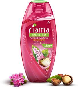 FIAMA Patchouli & Macadamia Body Wash Shower Gel, Moisturized Skin & Radiant Glow