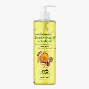 Tyc Ubtan Bodywash For Skin Brightening With 1% Salicylic Acid & Ubtan Beads
