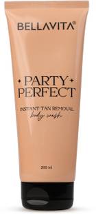 BELLAVITA Party Perfect 2-in-1 Body Wash | Instant Tan Removal|Instant Brightening