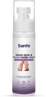 Sanfe Dead Skin & Callus Remover Spray Freshens Exfoliates For dry & cracked feet
