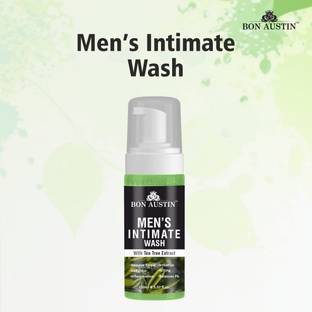 Bon Austin Men's Intimate Wash with TeaTree Keeps Intimate Area Clean Pack of 1 of 150ML