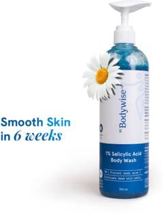 Be Bodywise 1% Salicylic Acid Body Wash | Exfoliates Reduces & Prevent Body Acne|Shower Gel
